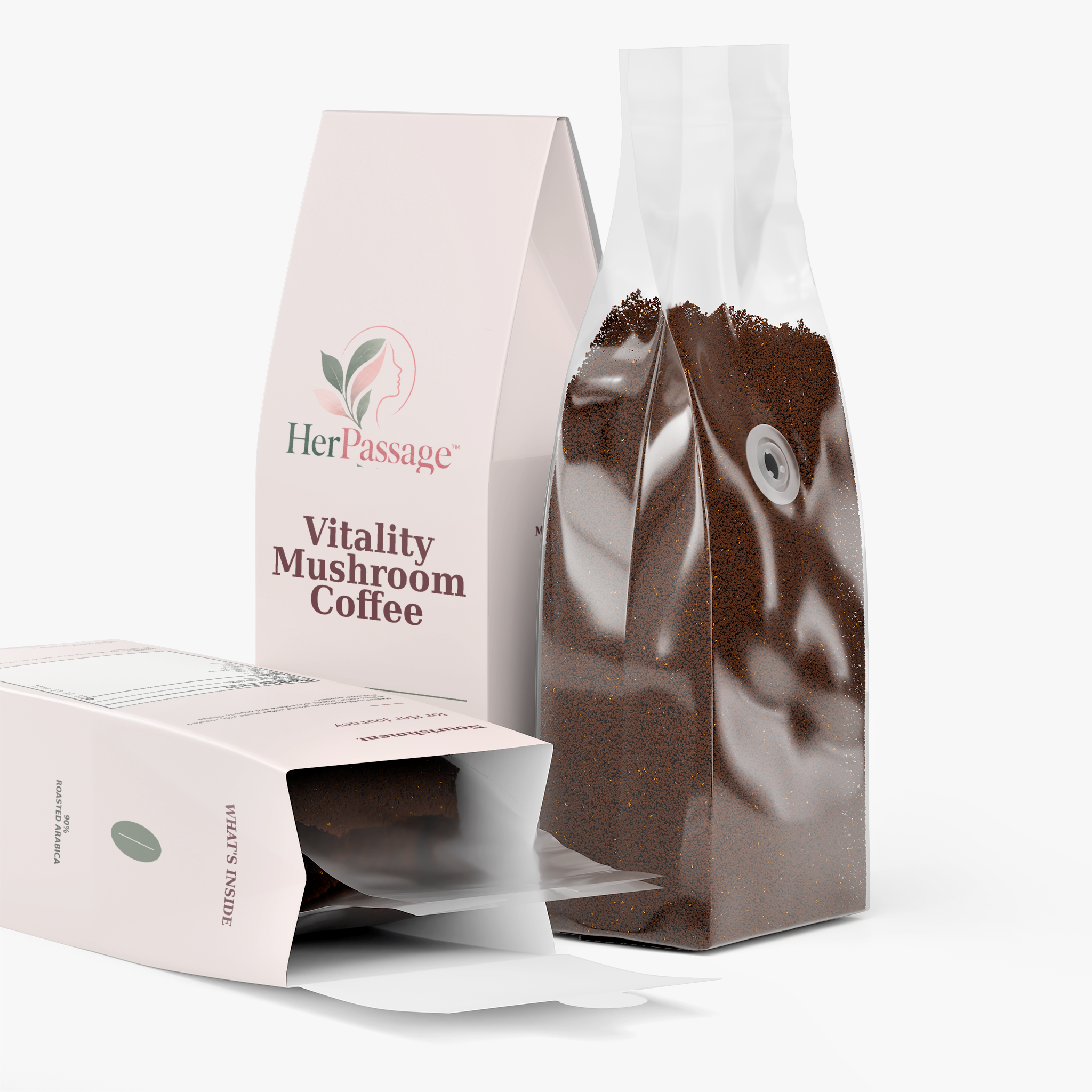 Vitality Mushroom Coffee, Medium Roast