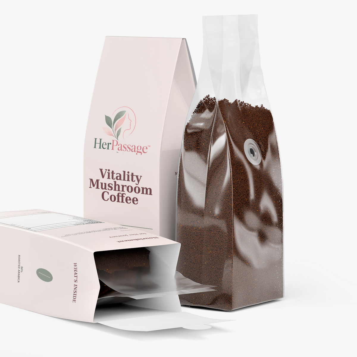 Vitality Mushroom Coffee, Medium Roast